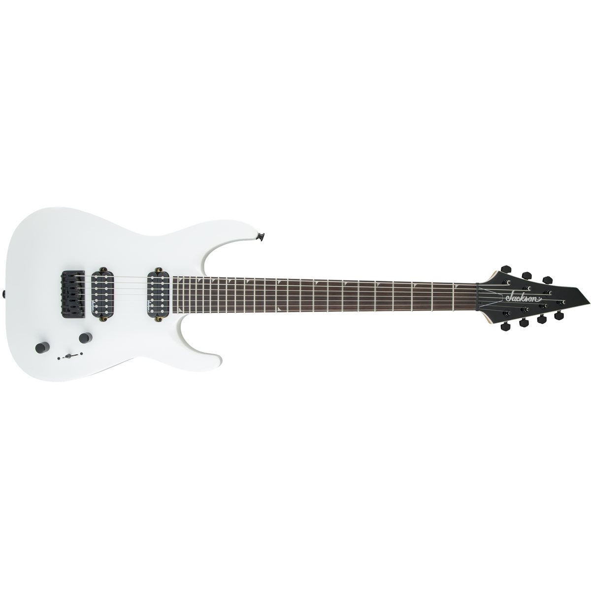 JACKSON - JS32-7 DKA arch top - 7 strings - white